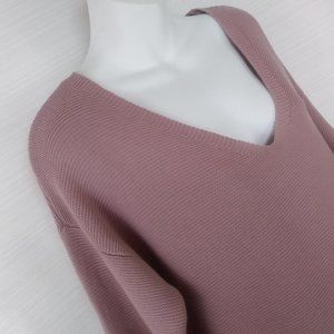 NWT Women's Sweater Cardigan Size XL Powder Rose